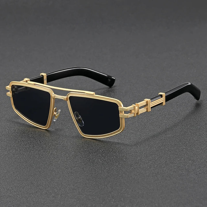 Unisex Retro Full-Rim Sunglasses – Stylish UV Protection Glasses