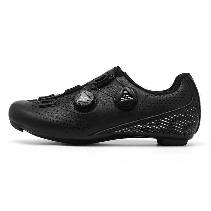 Orange Men's Mountain Self-Locking Cycling Shoes – MTB Clip Pedal Shoes