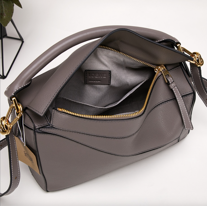 Rechteckige Strandtasche aus veganem Leder – Nachhaltig & Stilvoll