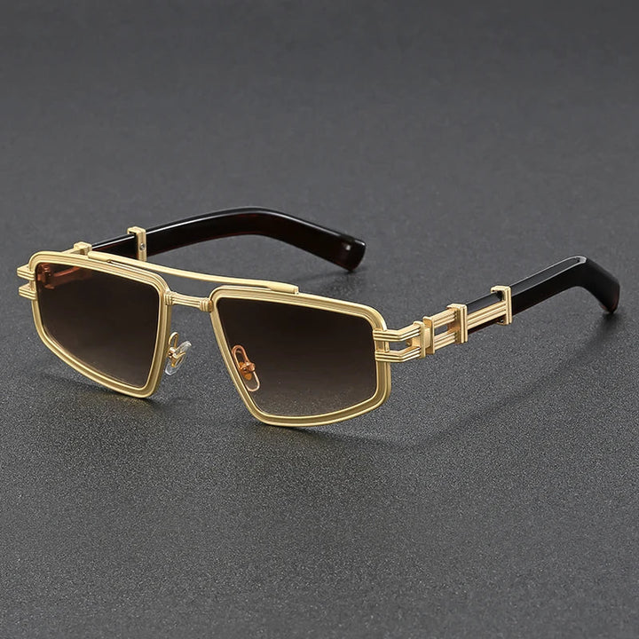 Unisex Retro Full-Rim Sunglasses – Stylish UV Protection Glasses
