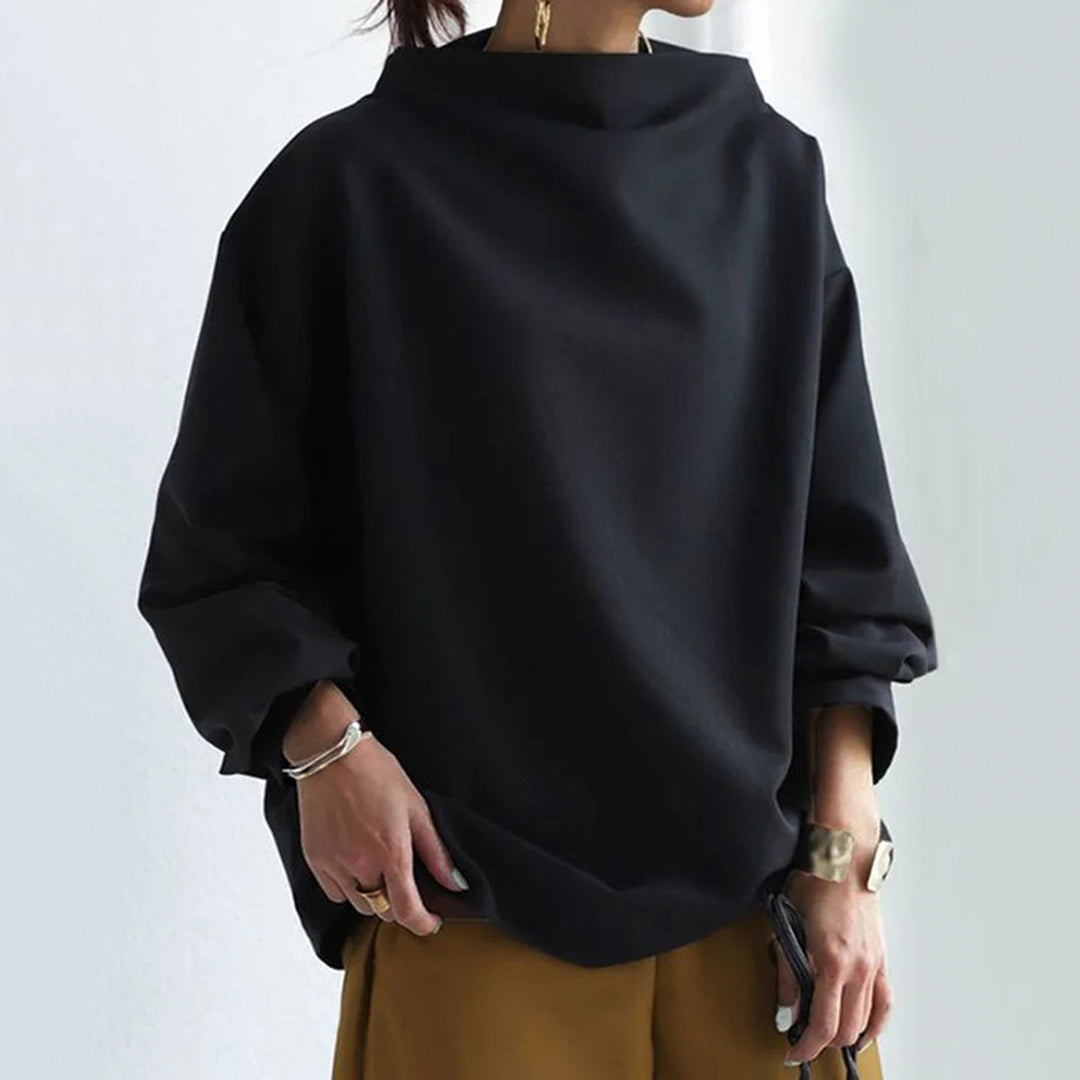 Ronie | Pullover with high neckline