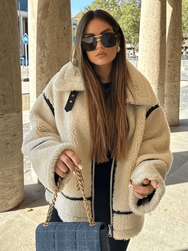 Charlene | Veste Teddy
