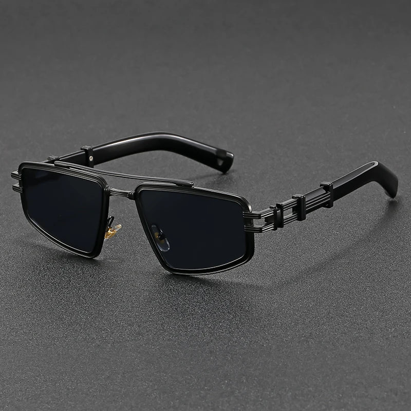 Unisex Retro Full-Rim Sunglasses – Stylish UV Protection Glasses