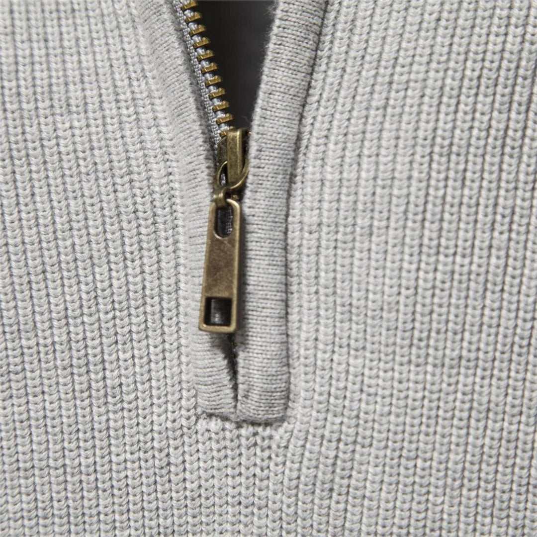 Victor | Pull à demi-zip avec fermeture éclair