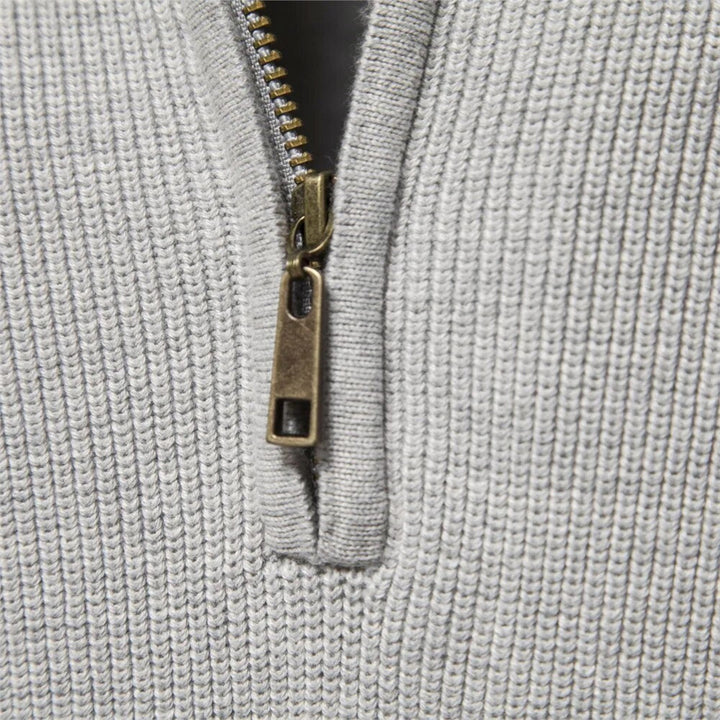 Victor | Pull à demi-zip avec fermeture éclair