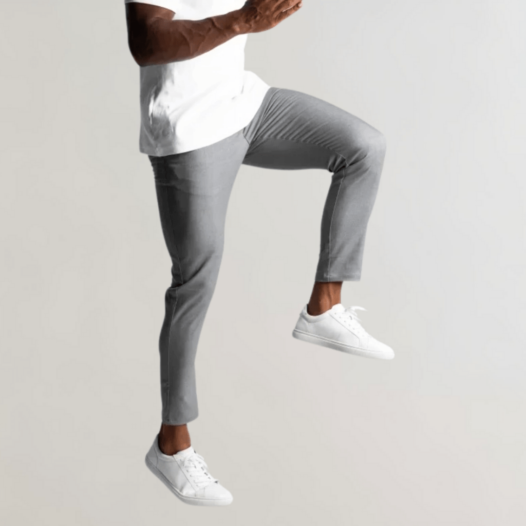 Pantalones chinos elegantes para hombre en corte slim, cómodos y versátiles