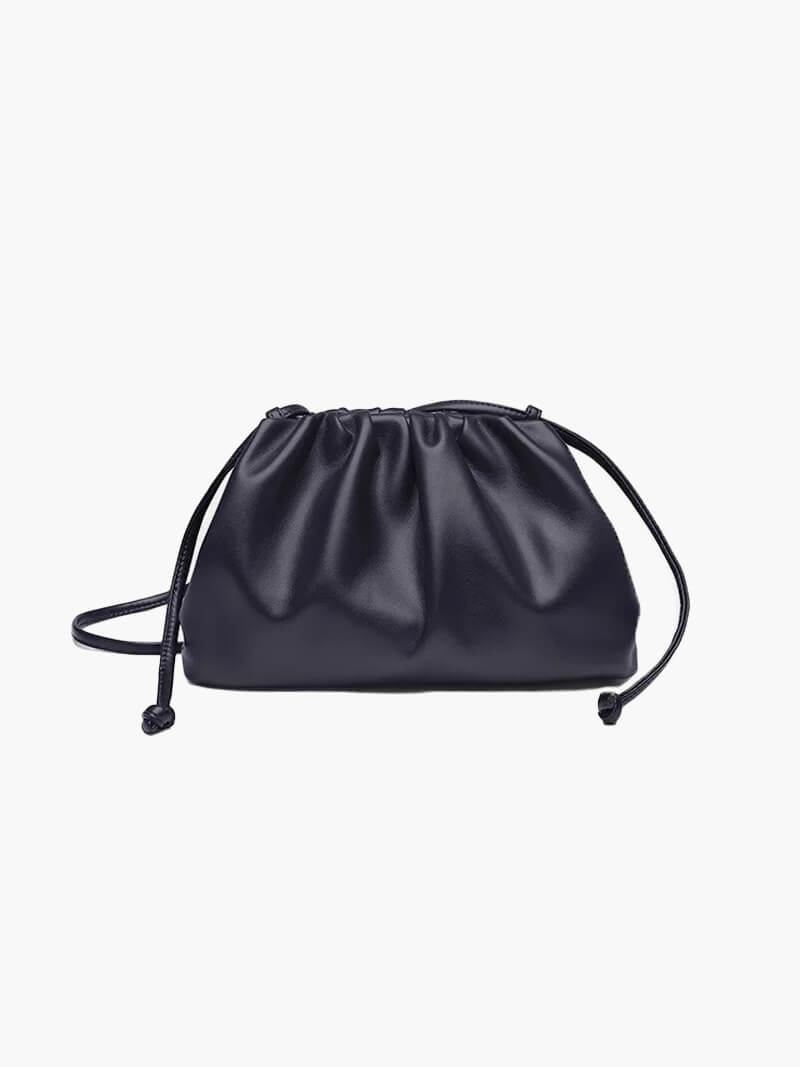 Damska torba na ramię z wegańskiej skóry – Elegancka torba pierożek