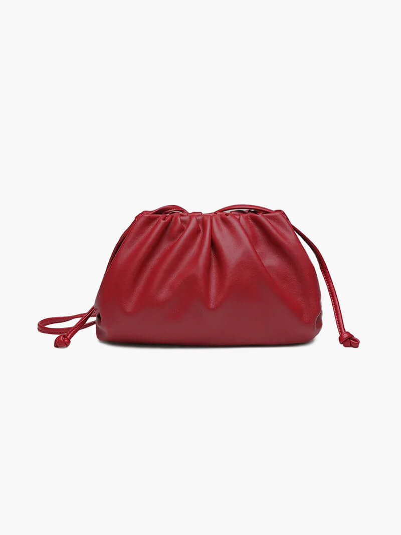 Damska torba na ramię z wegańskiej skóry – Elegancka torba pierożek
