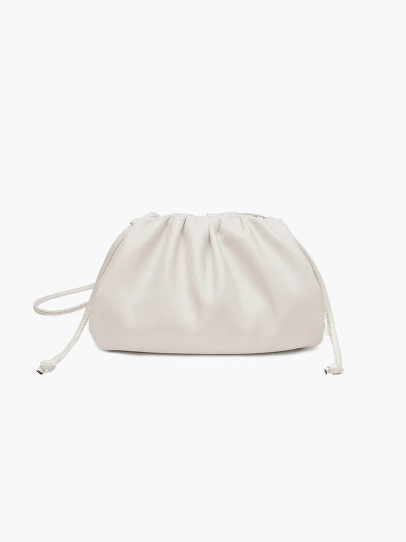 Damska torba na ramię z wegańskiej skóry – Elegancka torba pierożek