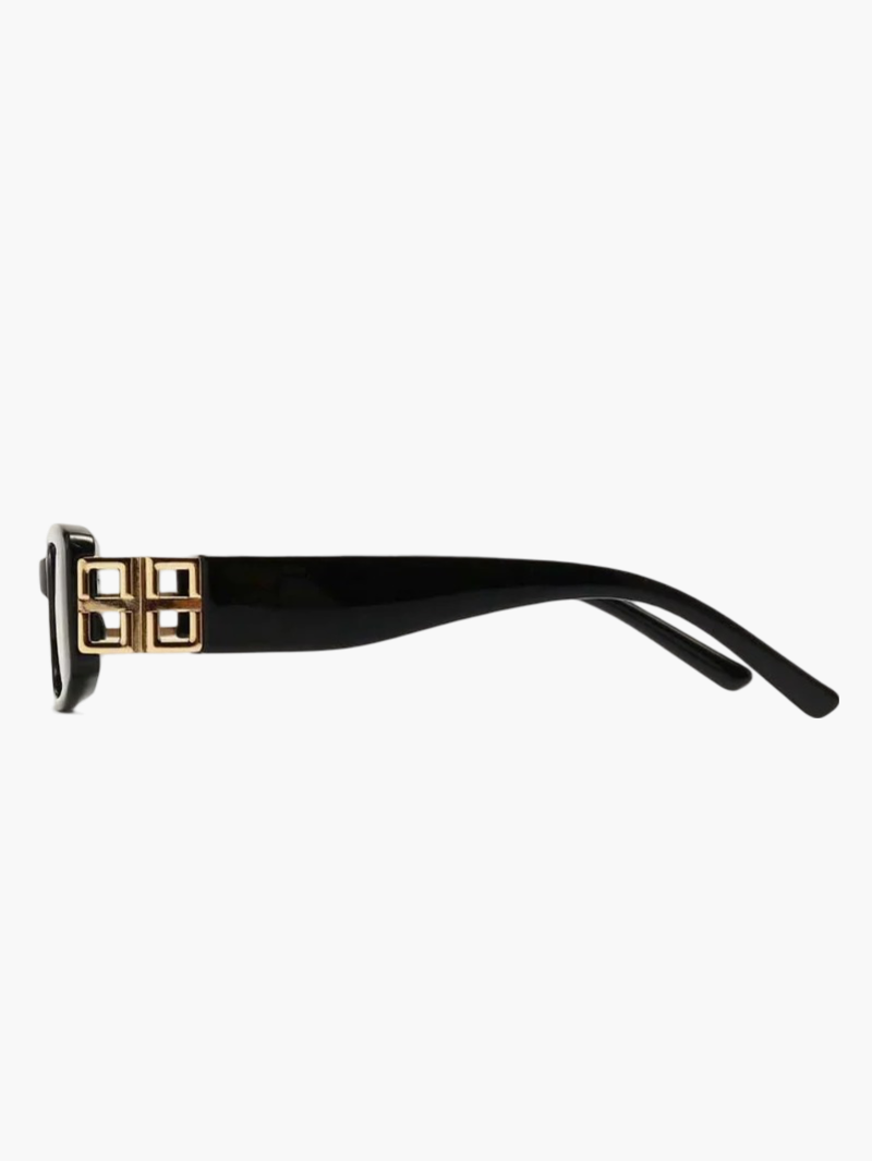 Luxurious women's sunglasses with UV400 protection & acetate frame