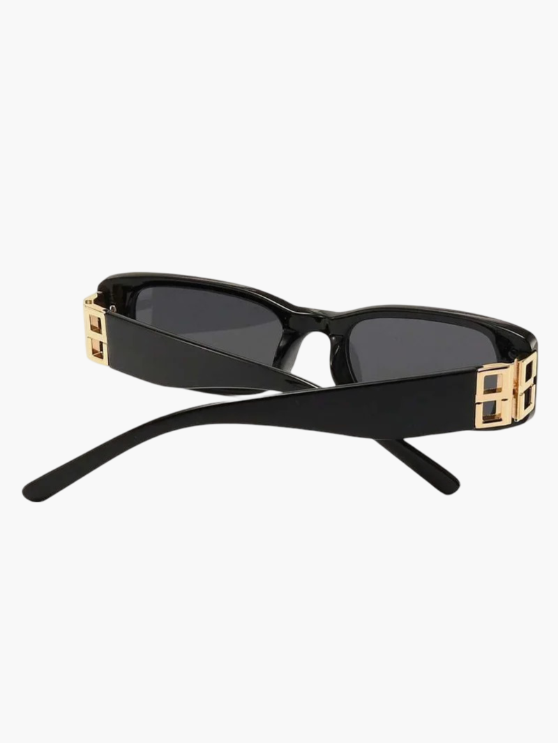 Luxurious women's sunglasses with UV400 protection & acetate frame