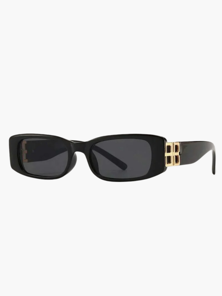 Luxurious women's sunglasses with UV400 protection & acetate frame