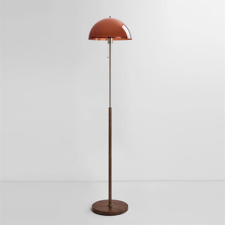 Tavino Stehlampe Holz – Retro-Design Stehleuchte für Wohnzimmer, Ideal für LED-Lampen 4
