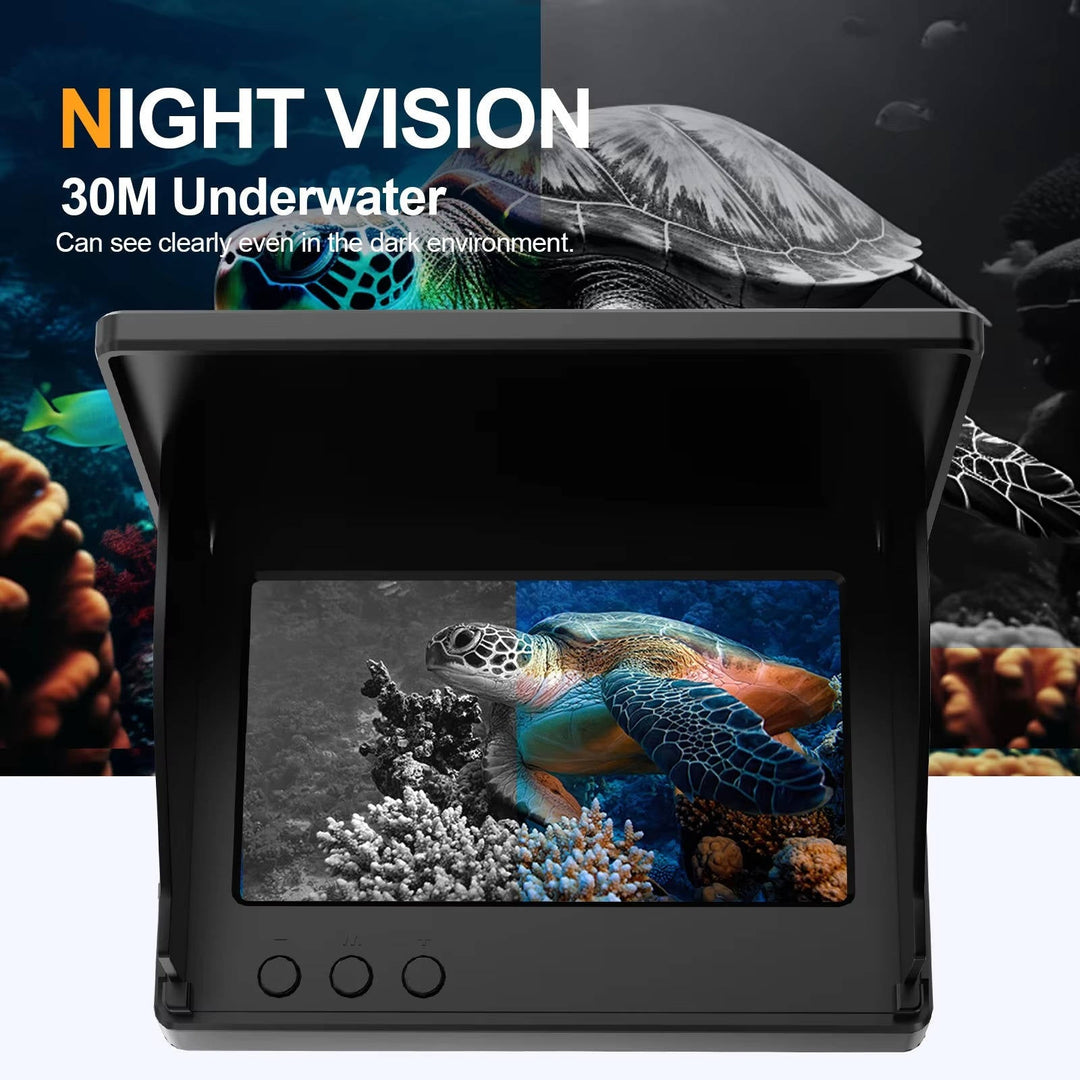 Tragbare Unterwasser-Angelkamera mit 4,3-Zoll-LCD-Monitor für präzises Fischen 2