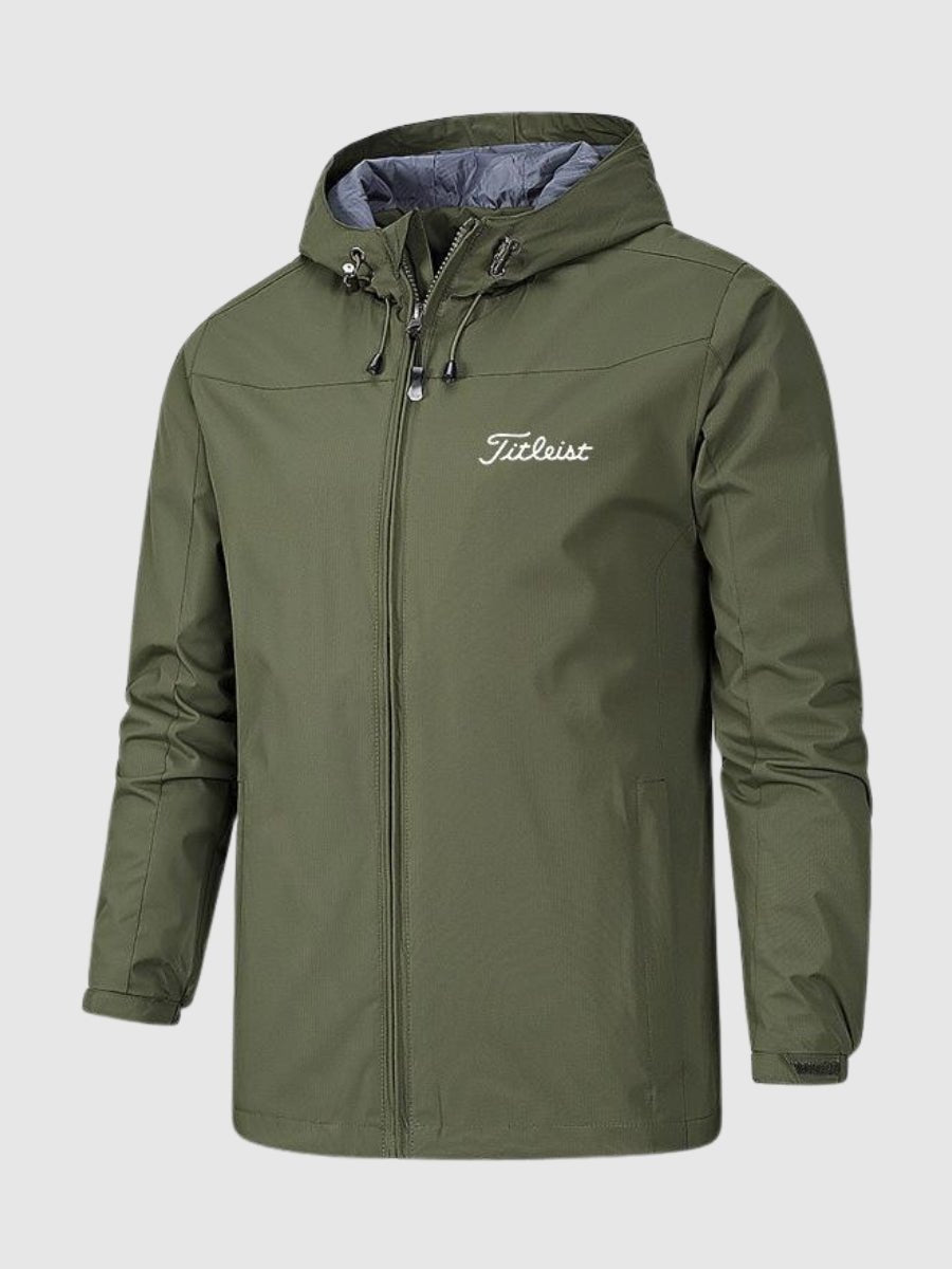 Men's Rain Jacket Waterproof Modern Breathable