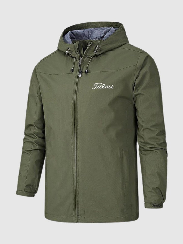 Men's Rain Jacket Waterproof Modern Breathable