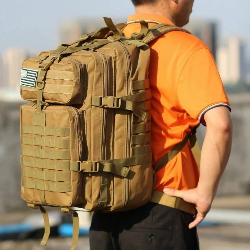Wasserdichter Rucksack Herren – Tactical AdventurePack für Laptop und Outdoor Abenteuer 8
