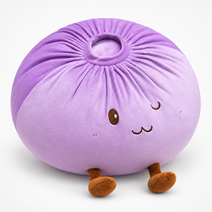 Plüschkissen Bao Bun Form