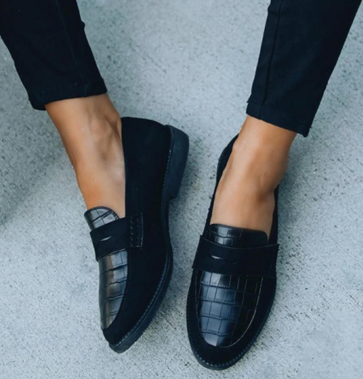 Élégantes escarpins pour femmes noirs – Cuir vegan, bureau et occasion