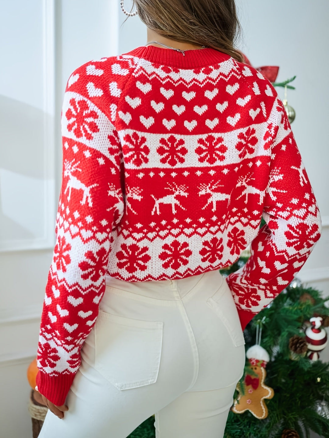 Felicia | Damen Pullover mit Fair-Isle-Muster
