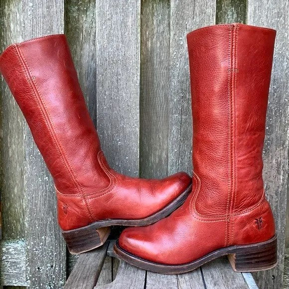 Damskie buty w stylu retro z imitacji skóry