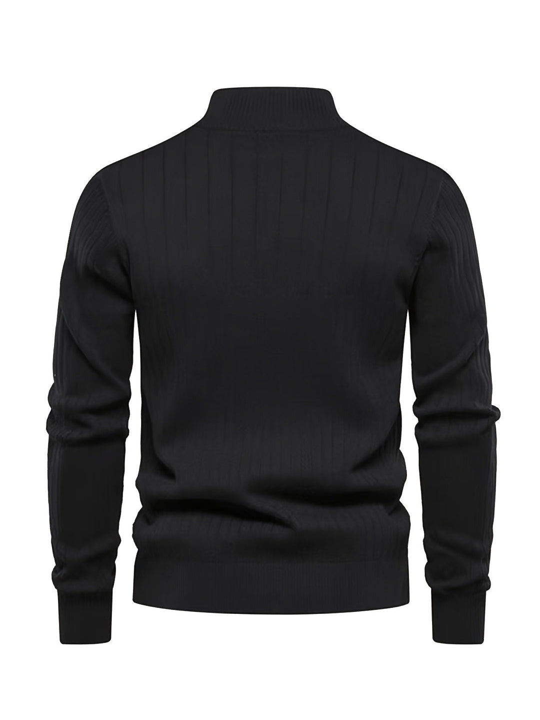 Reid | Herren Pullover mit Stehkragen und Half-Zip