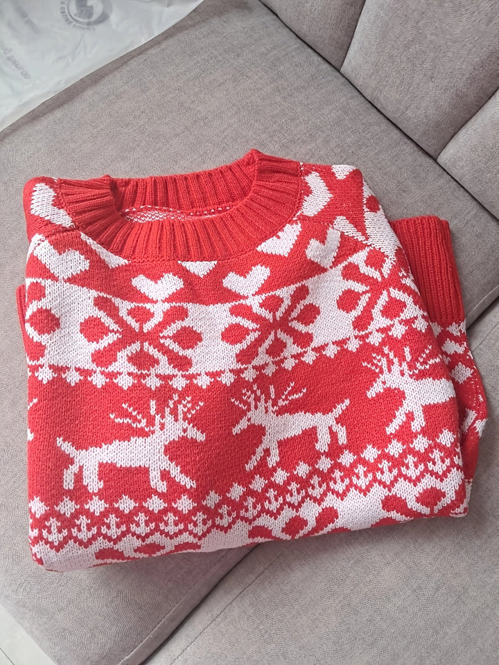 Felicia | Damen Pullover mit Fair-Isle-Muster