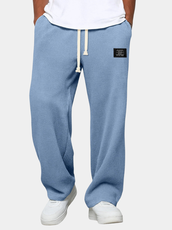 Men's Jogging Pants with Loose Fit and Side Pockets – Comfortable Casual Pants