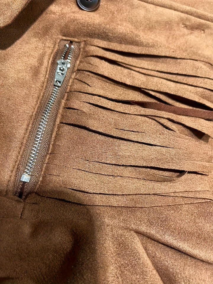 Cassia | Damen Westernjacke mit Fransen