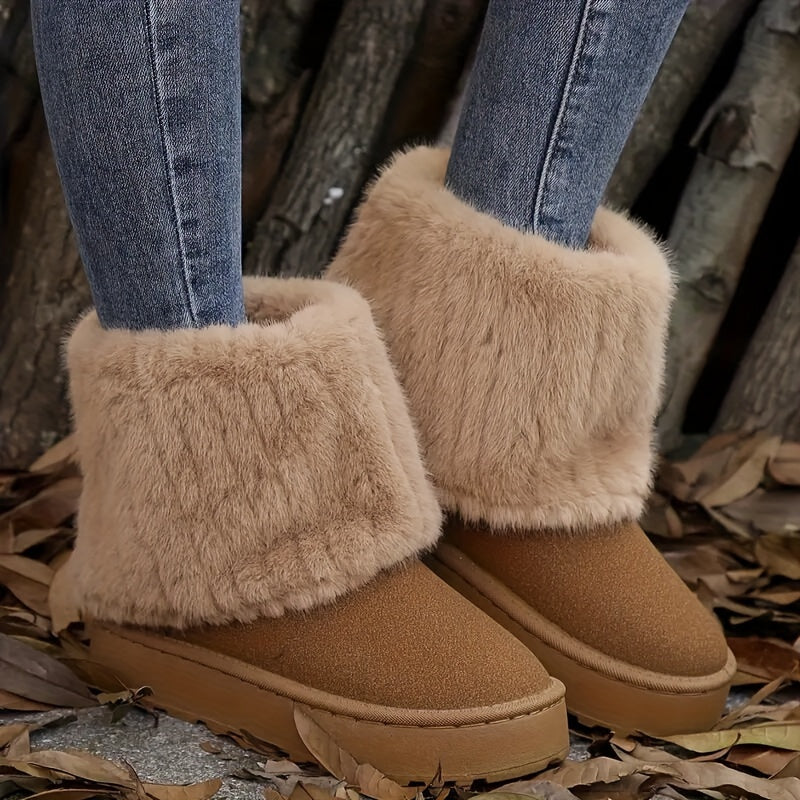 Loretta | Damen Winterstiefel mit Plateau