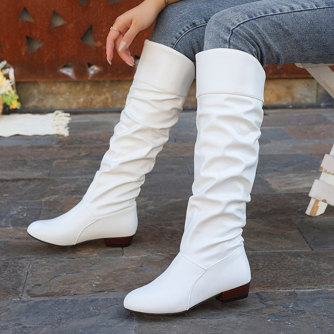 Margot | Damen Overknee Slouch Stiefel