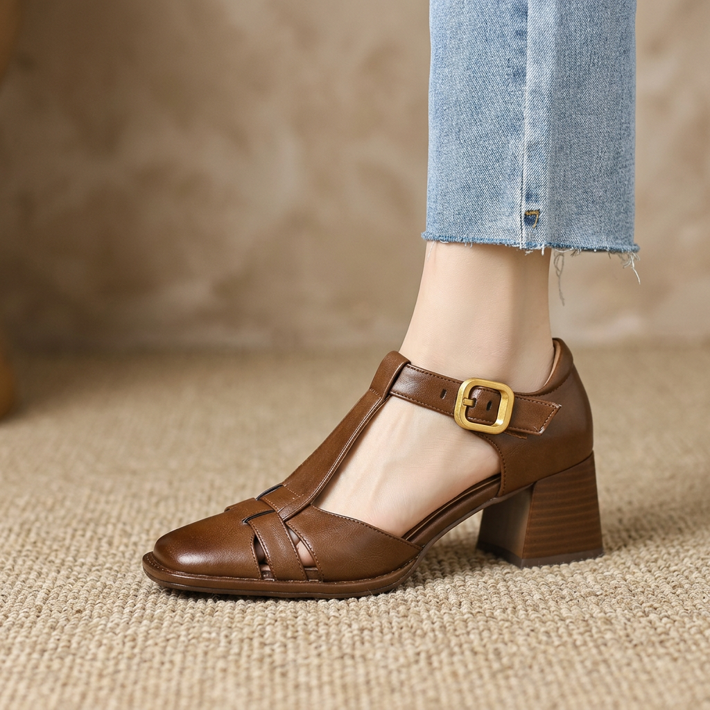 Damskie buty Chiko Mikhaila na kwadratowym obcasie – eleganckie i wygodne obuwie