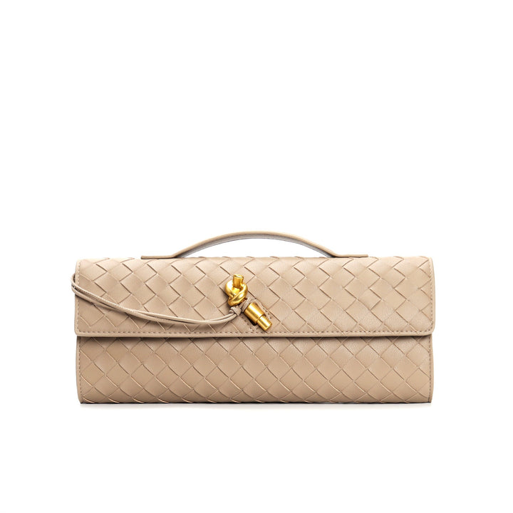 Pochette pour femmes en cuir véritable - Élégante et polyvalente