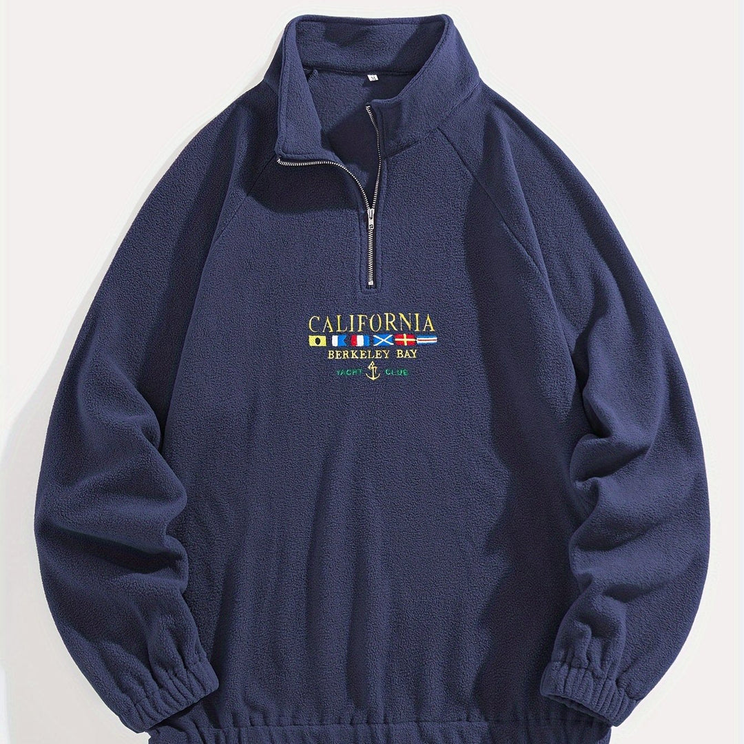 Carter | Herren Sweatshirt mit Half-Zip