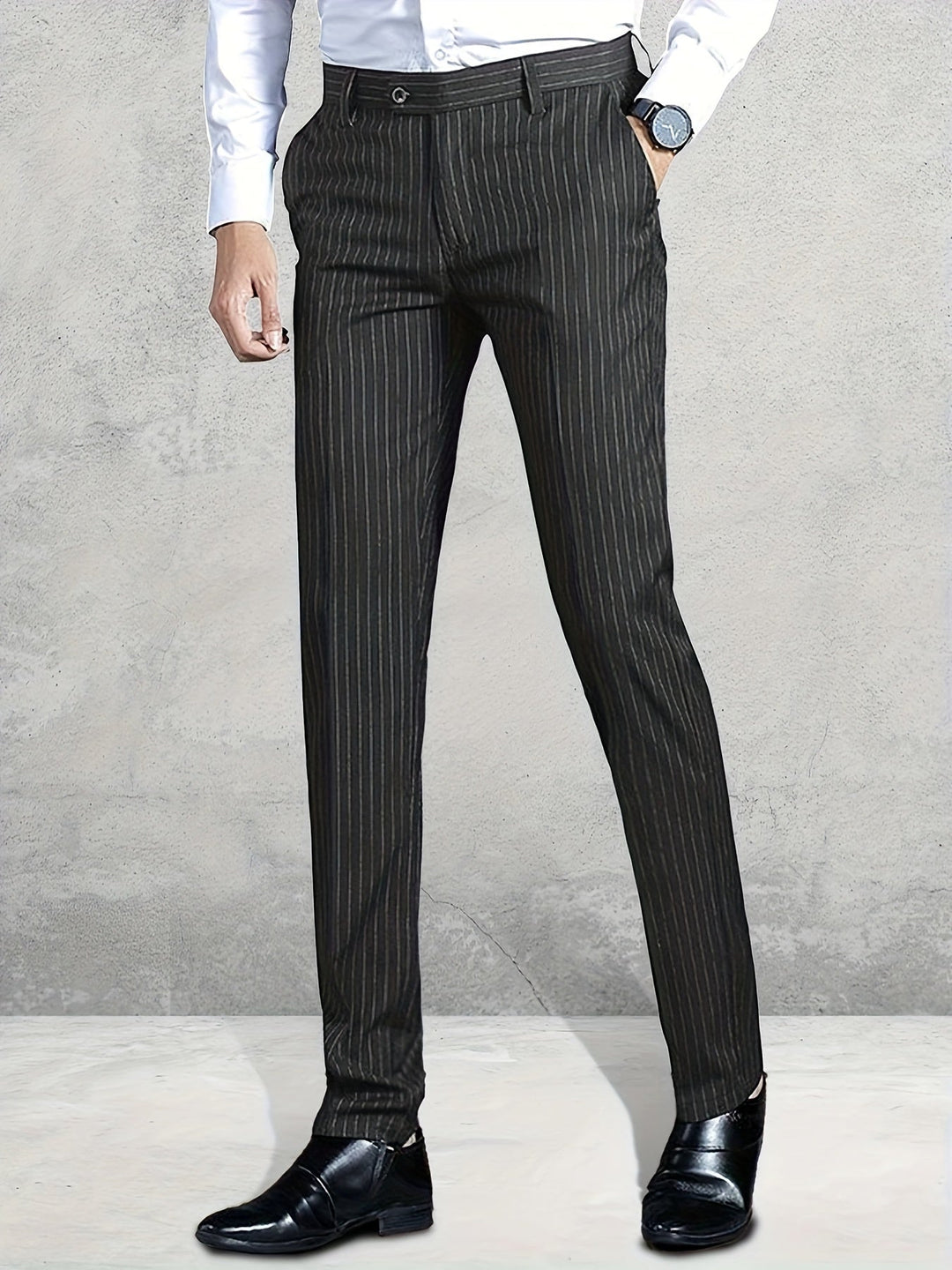 Wallace | Herren Business-Hose Slim Fit