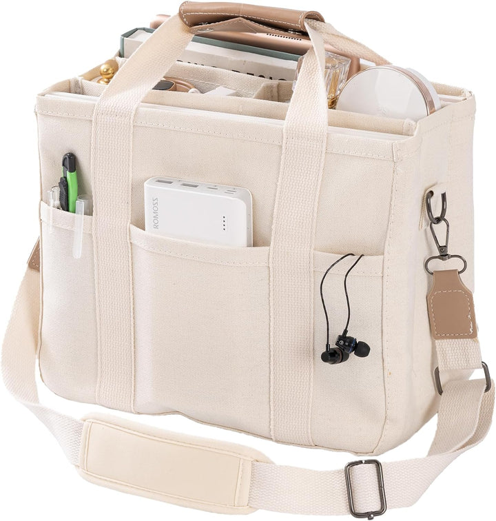 Canvas Tragetasche Damen – Großer Shopper aus Stoff – UrbanLook