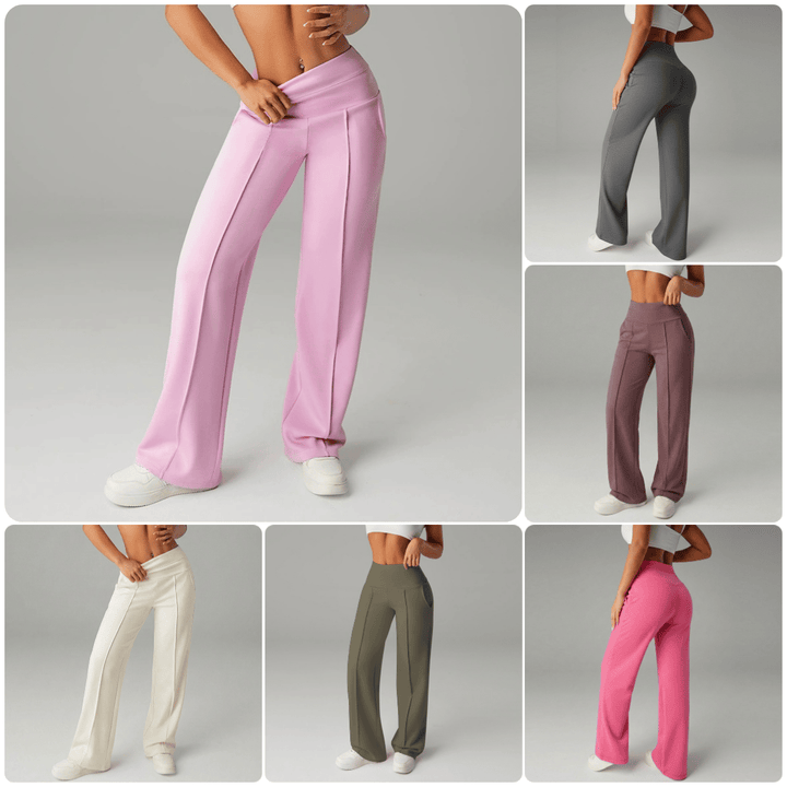 Damen Gerade Geschnittene Jogginghose – Bequeme Lässige Alltagshose