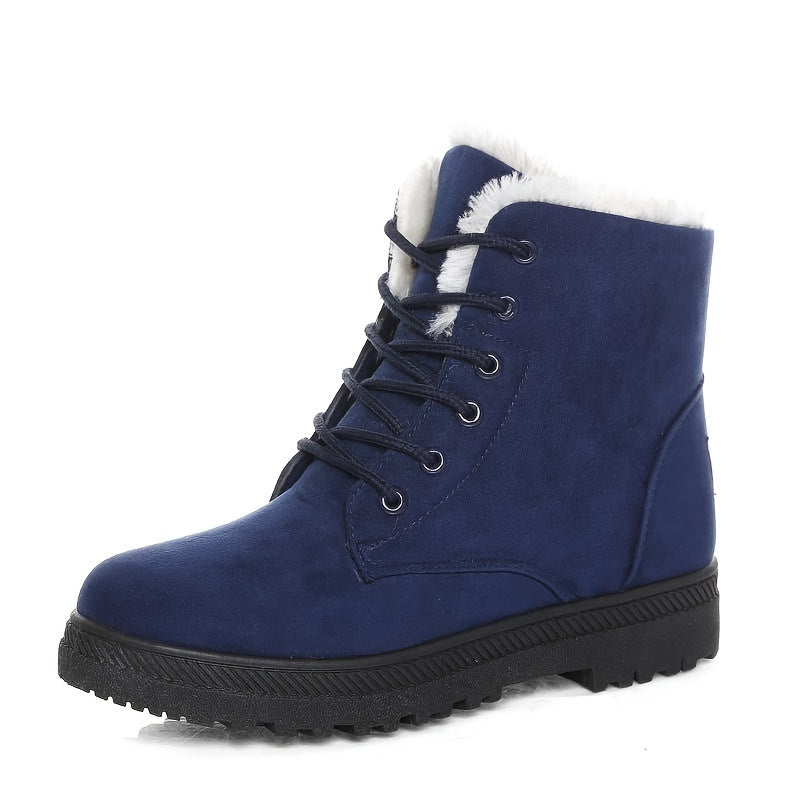 Elsa | Damen Schnür-Ankle-Boots gefüttert