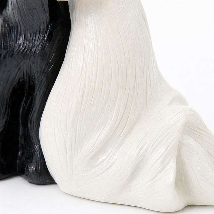 Everpaw Erinnerungsfigur Mädchen mit Hund aus Resin