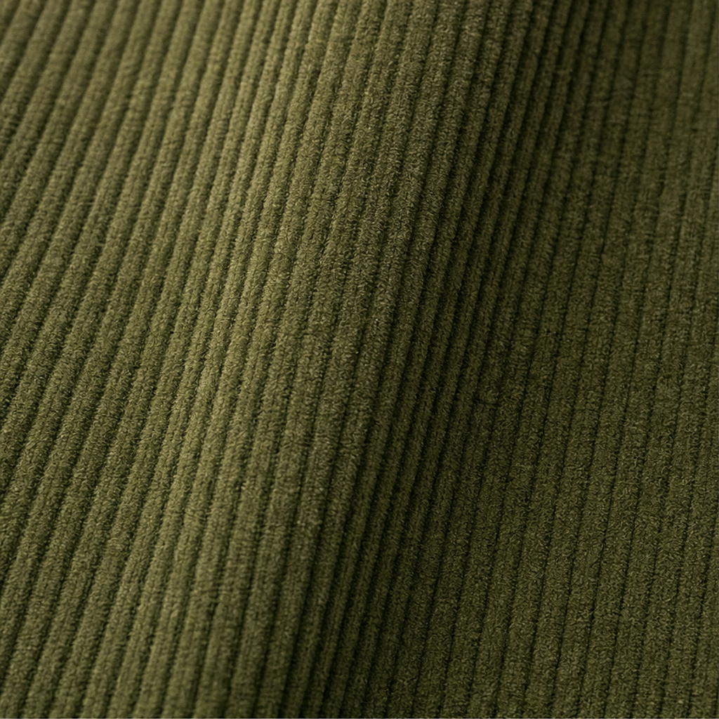 Cordelle | Cord-Hose mit asymmetrischem Knopfverschluss
