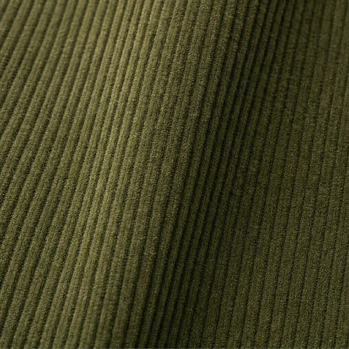 Cordelle | Cord-Hose mit asymmetrischem Knopfverschluss