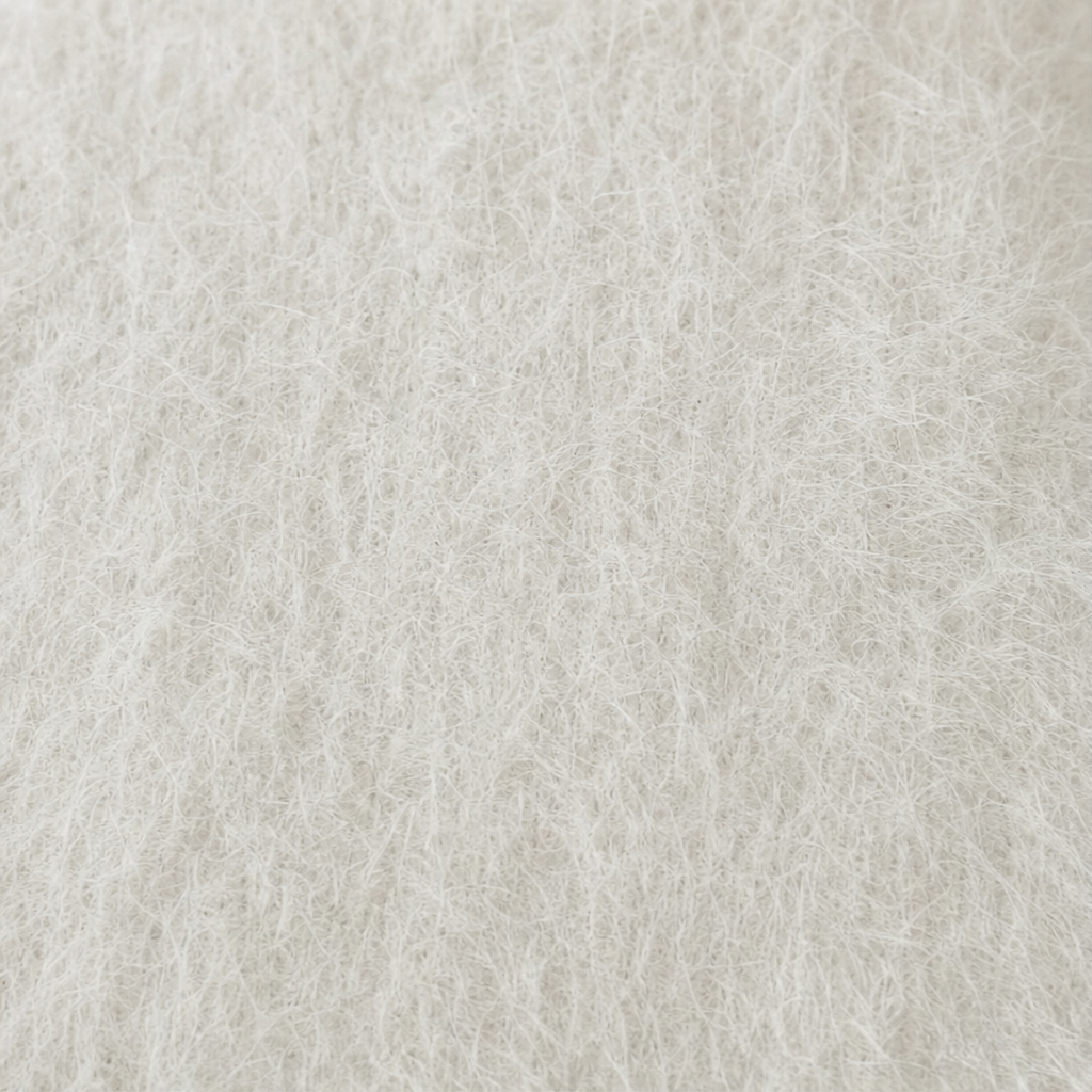 Damen Minikleid Flauschig Strick V-Ausschnitt