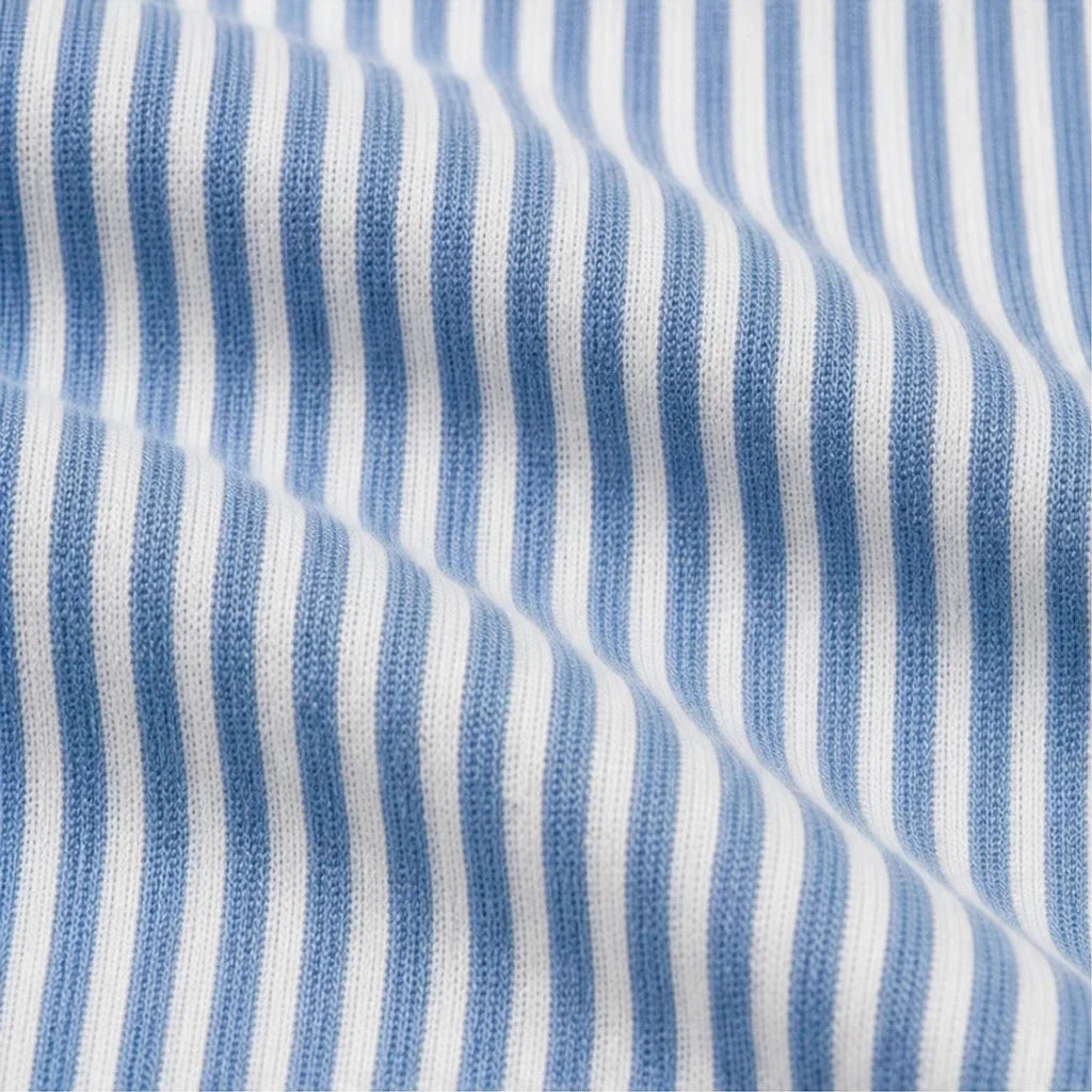 Sudadera con capucha, estampado de rayas y cordón ajustable