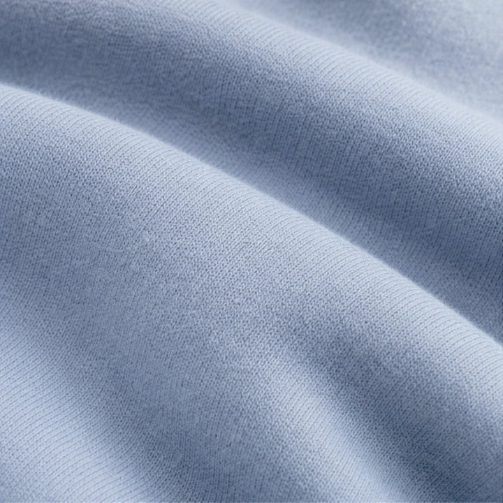 Bluza z efektem warstw i falistym dołem