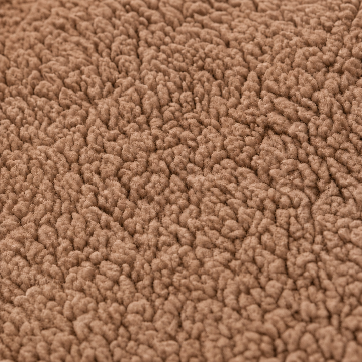 Damen Plüschfleece Jacke Mit Kapuze