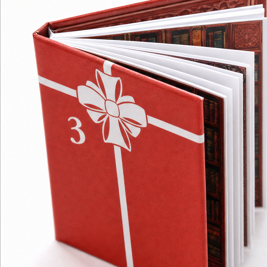 Adventskalender Miniaturbücher Weihnachten
