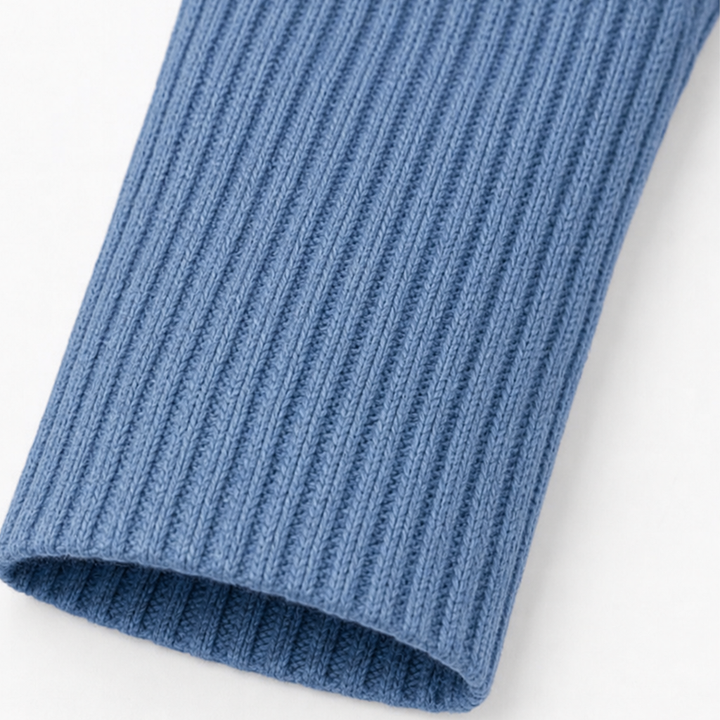 Damen Oberteil Waffelstrick Raglanärmel Western