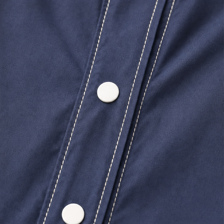 Damen Midikleid mit Reverskragen und Halbarm