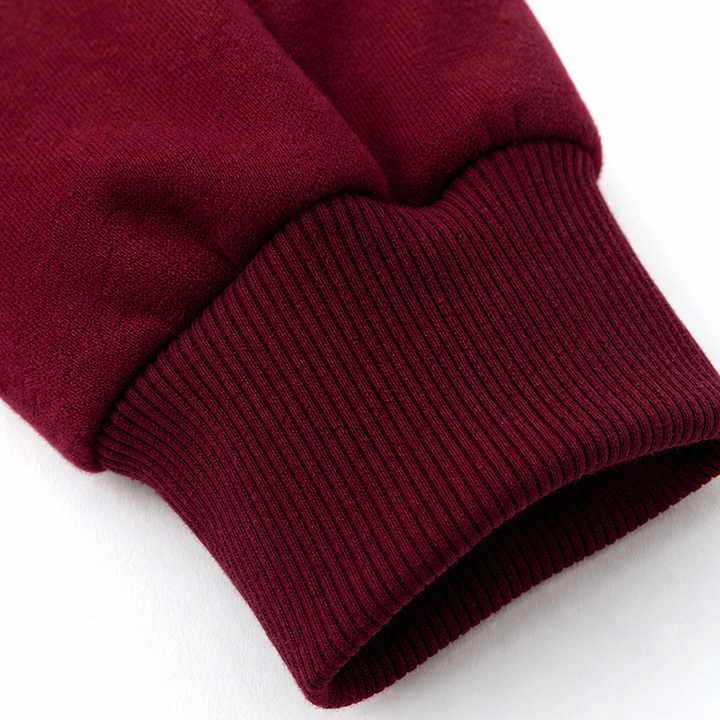 Vela | Oversized Hoodie mit V-Ausschnitt und Colorblock