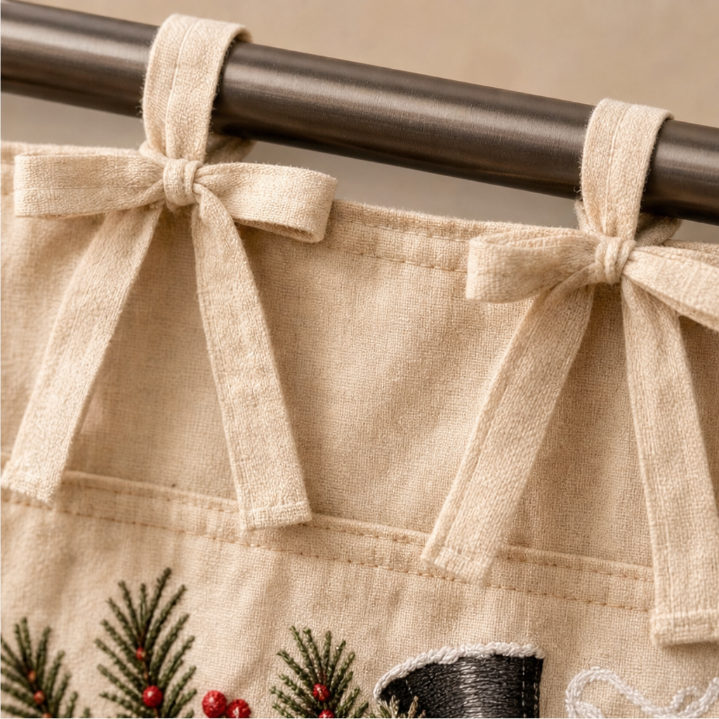 Hearth Holly | Weihnachts-Küchengeräteschürze mit Taschen
